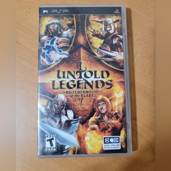 Untold Legends Brotherhood of the Blade for PSP - Picture 1 of 5
